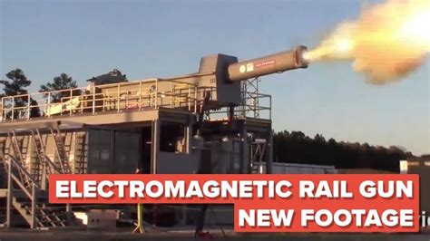 Watch The First Test Of US Navy's Electromagnetic Railgun Th