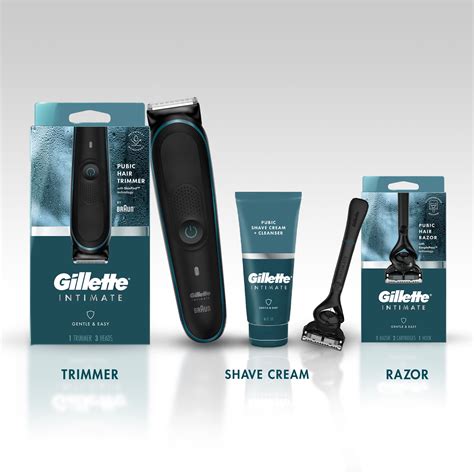 Gillette Men's Ultimate 3-Piece Intimate Grooming Kit - Walmart.com