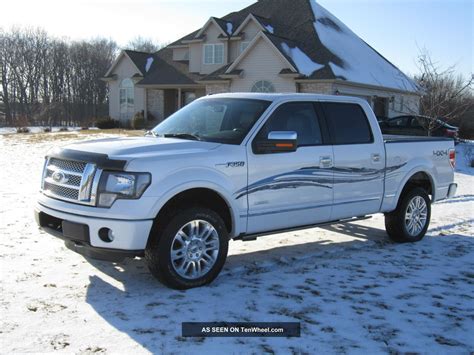 2012 Ford F - 150 Ecoboost Platinum Crew Cab 4x4 (crew) Truck Turbo 3. 5l