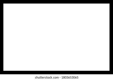 Black White Image Rectangle Rectangle Shape Stock Vector (Royalty Free ...