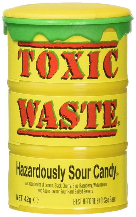 Buy Toxic Waste Hazardously Sour Candy Barrel, 1.7 Ounce Online at desertcartUAE