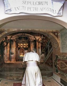 Pope Francis Prays at St. Peter’s Tomb| National Catholic Register