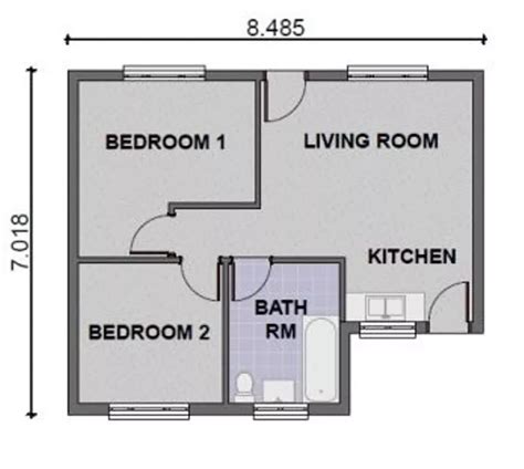 Simple 2 Bedroom House Plans Kenya | www.resnooze.com