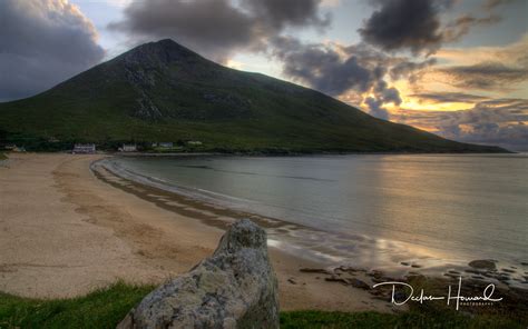 Summer sunset, Silver Strand, Achill Island - Declan Howard Photography