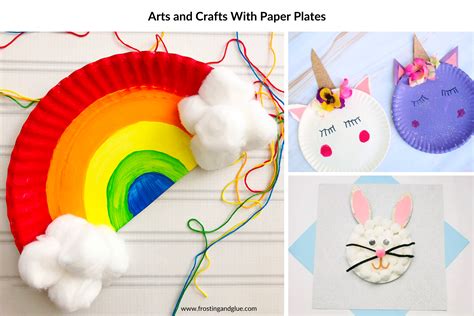 52 Fun & Easy Arts and Crafts With Paper Plates - Frosting and Glue ...