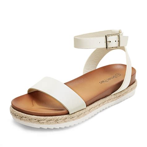 Dream Pairs - DREAM PAIRS Women's Open Toe Espadrille Platform Sandals Soft Comfort Summer Shoes ...