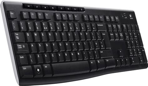 Logitech K270 Wireless Keyboard Wireless keyboard Black Splashproof | Conrad.com