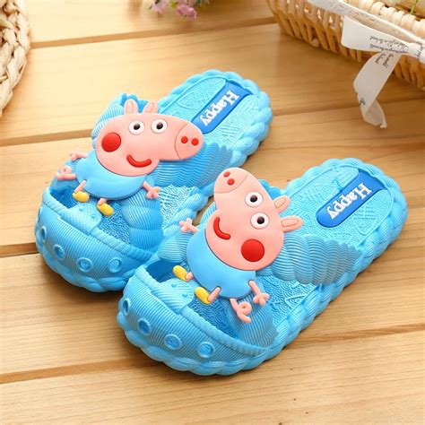 2017 New Children's slippers For Girls Boys Summer Slippers Kid Shoes ...