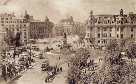 Bucureşti Piața I.C. Brătianu, cca. 1935 În fundal, se observă în ...