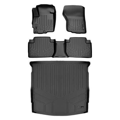 Smartliner Floor Mats Set Cargo Liner Black For 2011-2019 Mitsubishi Outlander - Walmart.com ...