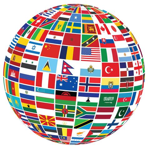 Flags World Globe Logo - LogoDix