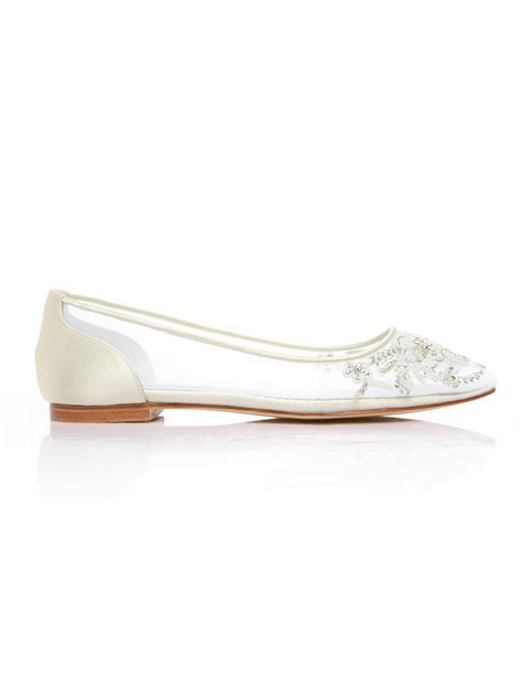 Adora Bridal Flats by Bella Belle Shoes – WardrobeShop