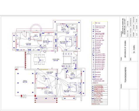 Electric Layout Plan Of House With Detail Dimension In Dwg File | My XXX Hot Girl