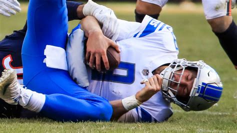 Detroit Lions' Matthew Stafford: I'll play with back injury