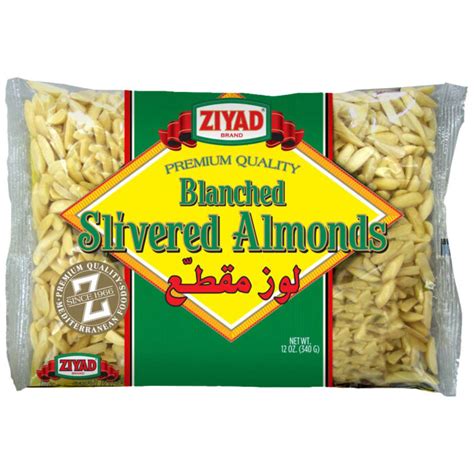 Ziyad Blanched Almond Slivered | Ziyad Product