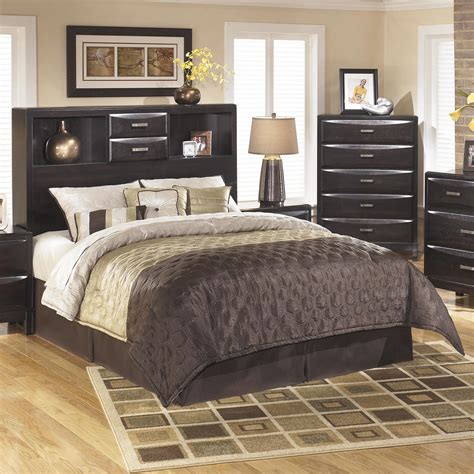 Ashley Furniture Kira B473-65 Queen Storage Headboard | John V Schultz Furniture | Headboards