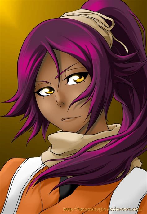 yoruichi shihouin, bleach, by_tamara2593-d5zkh48 | Bleach anime, Bleach anime art, Bleach manga