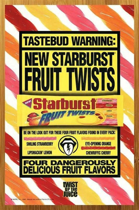 Starburst Fruit Twists : r/nostalgia