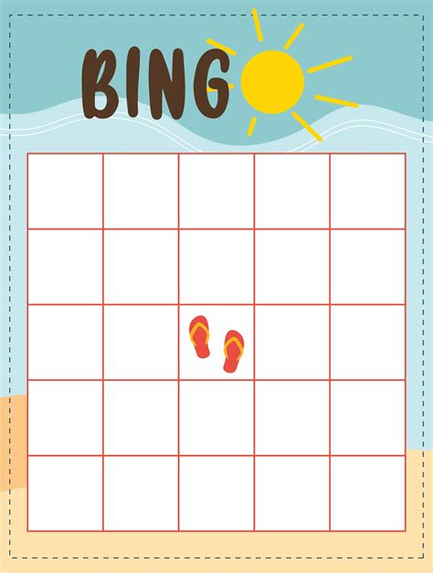 Custom Bingo Card Template - 10 Free PDF Printables | Printablee