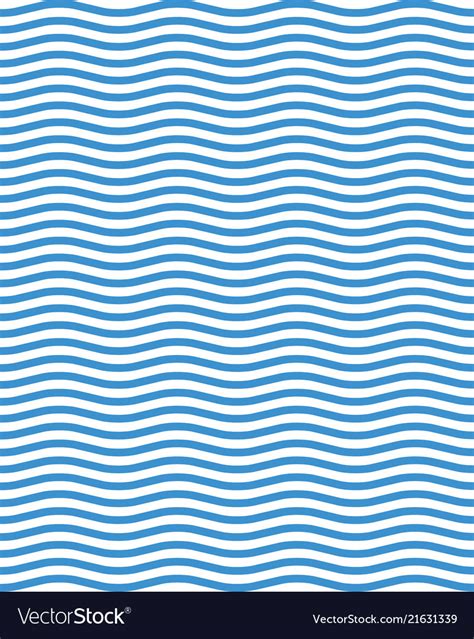 Seamless blue wavy lines Royalty Free Vector Image