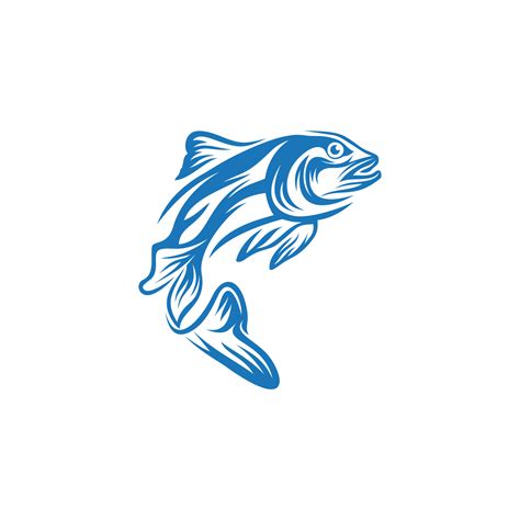 Vector fish logo design template 17582002 Vector Art at Vecteezy