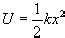 Spring Potential Energy Equations Formulas Calculator