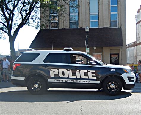 Department of the Army Police Department Ford Interceptor SUV : r/PoliceVehicles