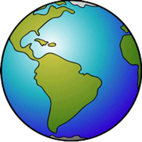 World Cartoon Gif : Earth Gif Tierra Animated Ecology Terre Terra Erde ...