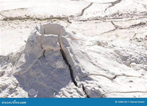 Bubbling Mud Pots - Yellowstone National Park Stock Image - Image of ...