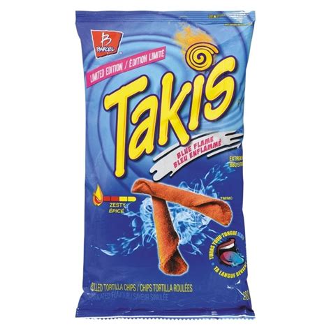 Takis Blue Flame Limited Edition - 280 g in 2022 | Tortilla chips, Blue ...