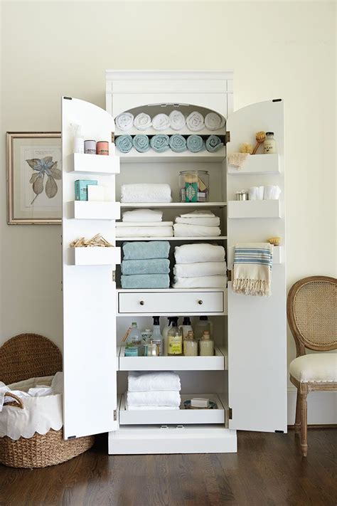 Bathroom Linen Closet Storage Ideas | Home Design Ideas