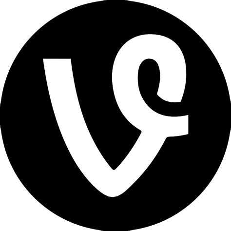 Vine Logo Vector SVG Icon - SVG Repo