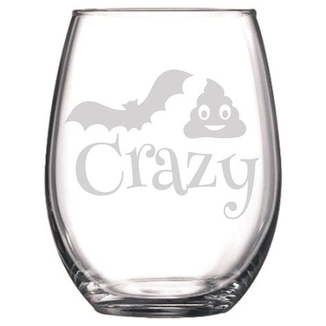 Bat Sh** Crazy (stemless) - Junie Balloonie