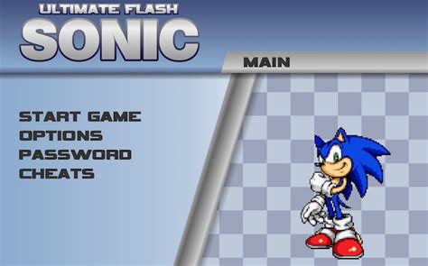 Ultimate Flash Sonic Online - Unblocked Games