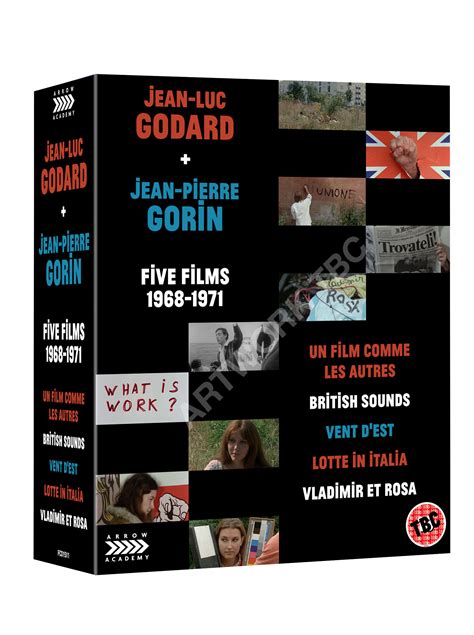 Jean-Luc Godard + Jean-Pierre Gorin: Five Films (1968-1971) – We Are Cult