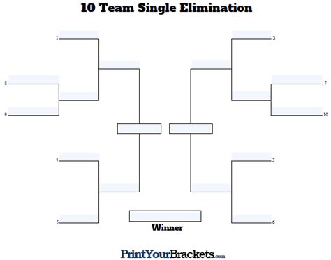 Download 16 Team Single Elimination Bracket | Gantt Chart Excel Template