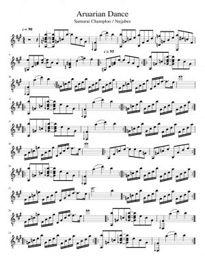 Free sheet music: Aruarian Dance- by Nujabes, Play and Download any time