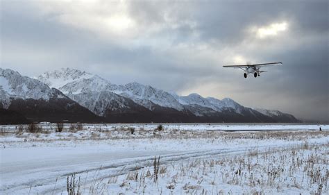 Winter Flying | Landing at Seward Airport Kenai Peninsula, A… | DCSL | Flickr