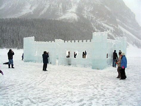 Ice Castle - Lake Louise Minnesota Winter, Snow Sculptures, Ice Castles, Snow Fun, Lake Louise ...