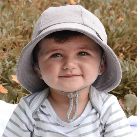 Buy Bedhead Baby Bucket Hat Grey Marle | HipKids Online