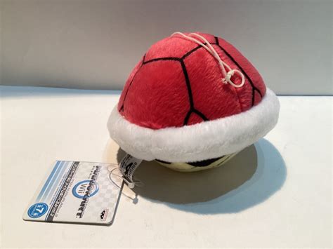 Rare Super Mario Kart Wii Plush RED SHELL Toy Figure Banpresto 2009 ...