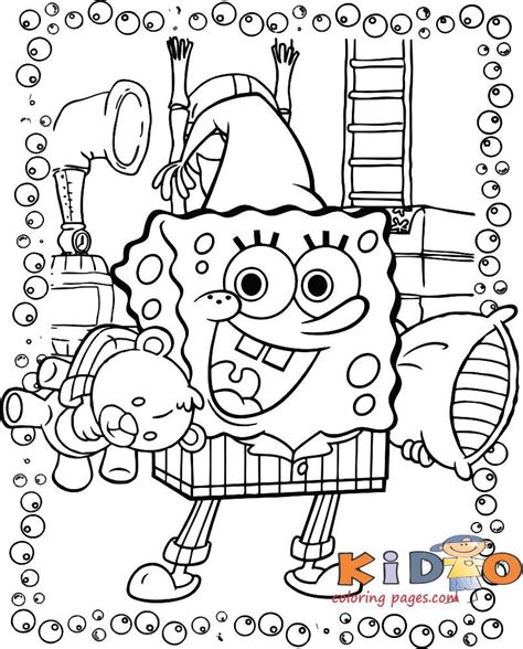 color pages of spongebob squarepants for kids | Spongebob coloring ...