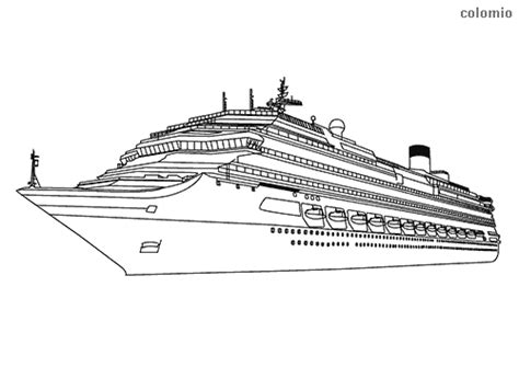 Printable Norwegian Cruise Joy Ship Coloring Pages