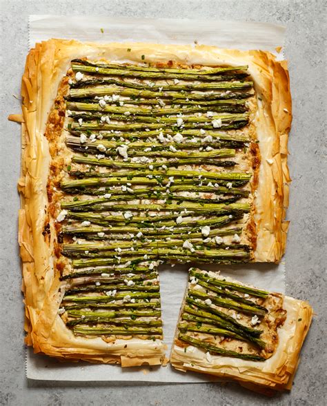 Asparagus Tart with Phyllo Dough — Amanda Frederickson