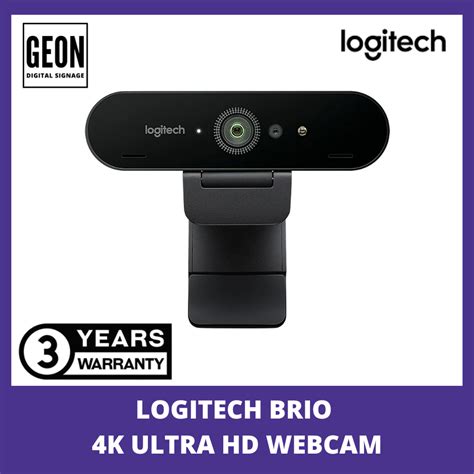 Logitech Brio 4K Ultra HD Video Conferencing Pro Webcam - Geon Asia