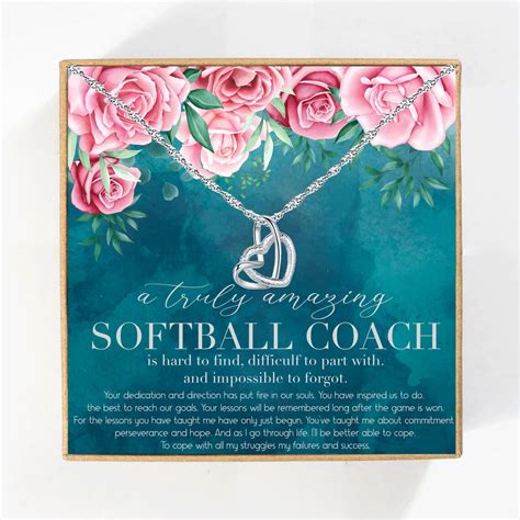 Softball Coach Gift for Women Gifts for Softball Coach - Etsy