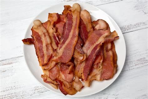 Bacon Strips stock image. Image of strips, pork, bacon - 79982339