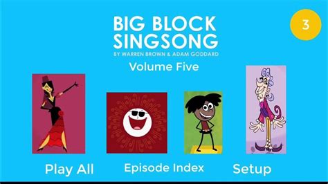 Big Block Singsong Season Five DVD Menu - YouTube