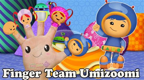 Team Umizoomi Cartoon Movie Baby Finger Family