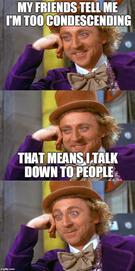 Image tagged in creepy condescending wonka stacked - Imgflip